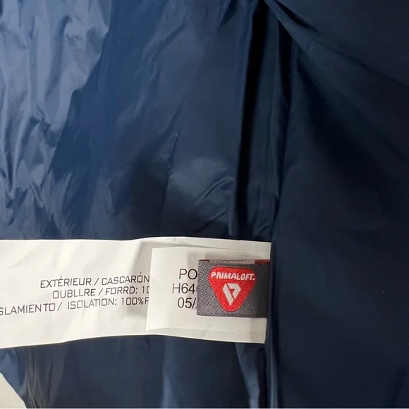 Huk Waypoint Primaloft Insulated Lightweight Packable Jacket Navy Large NWT